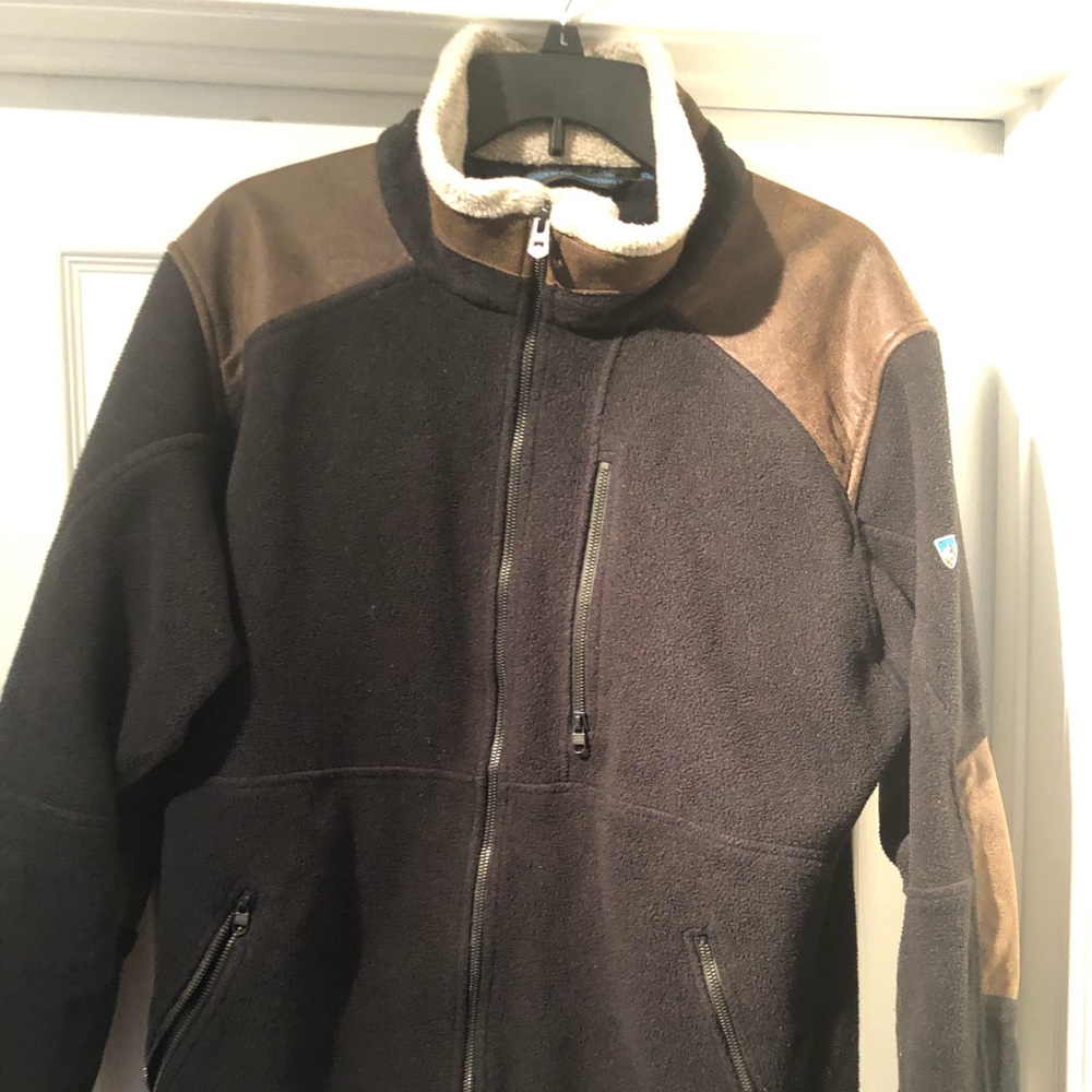 Kuhl Alpenwurx Black and Brown Jacket